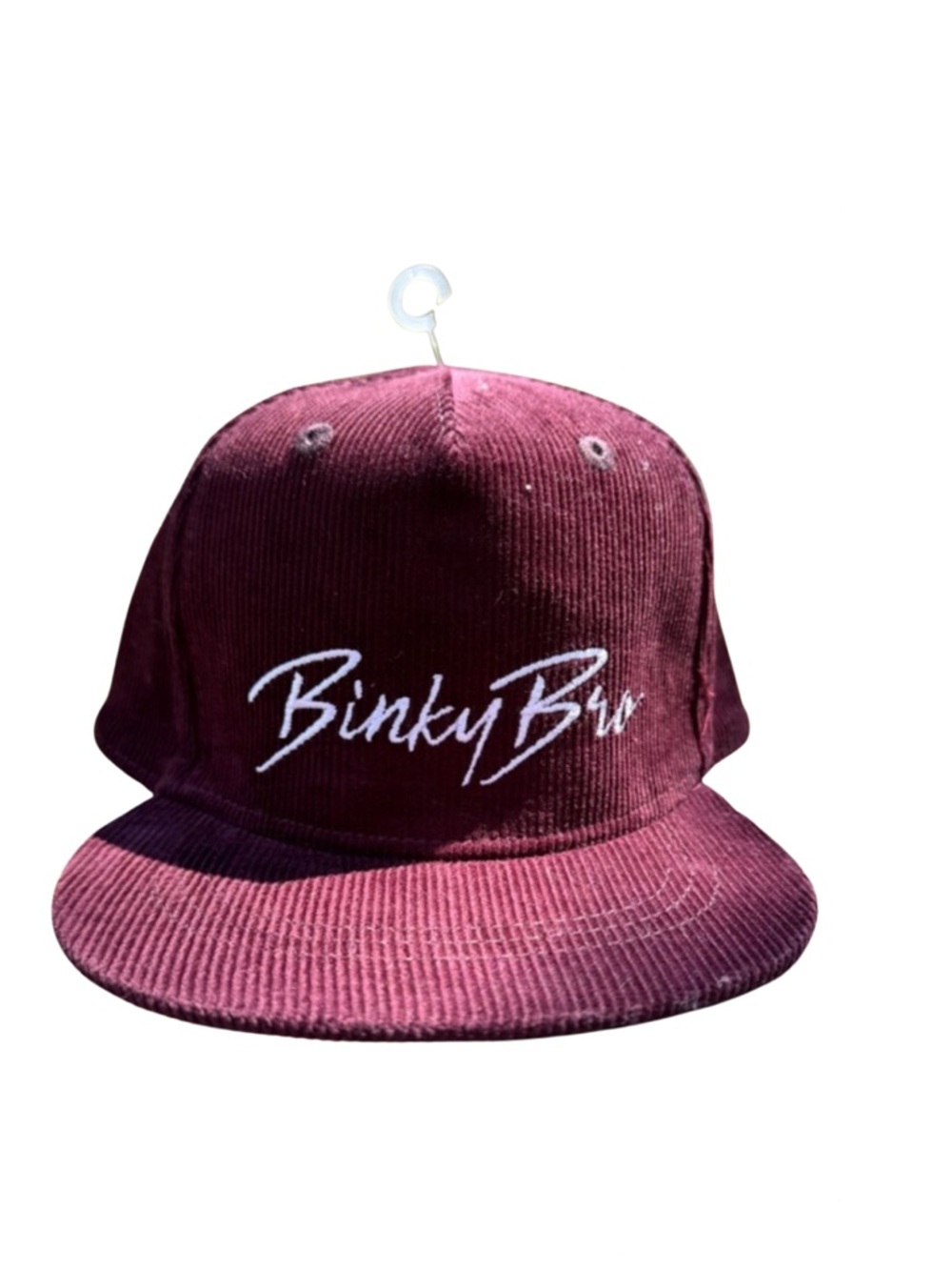 NWOT Binky Bro Maroon Corduroy Kids Cap infant